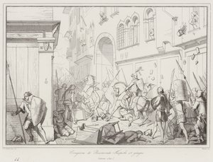 Samenzwering van Boemondo Tiepolo 15 juni door Italian School