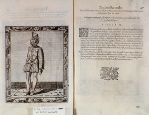 Dubbele pagina van Le Gratie d