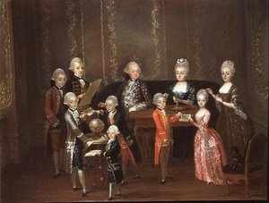 Elegant Familie Interieur