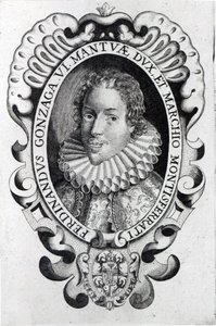 Ferdinando Gonzaga, Hertog van Mantua (gravure) door Italian School
