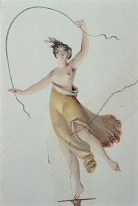 Figuur van het plafond van de kamer van keizerin Maria Anna door Italian School