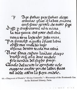 Fragment van Dante