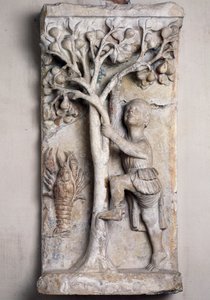 Fruitoogst, allegorie van de maand juni of oktober
