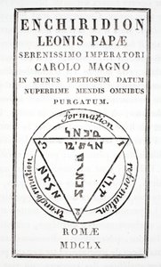 Grimoire van Paus Leo III door Italian School