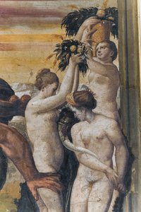 Hercules doodt Antaeus, uit de Gele Kamer