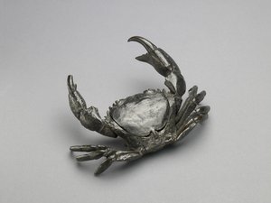 Inktstel in de vorm van een krab