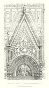 Jacopo della Quercia, De Madonna della Cintola door Italian School