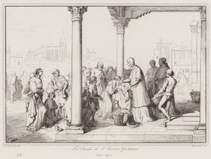 De liefdadigheid van S Lorenzo Giustiniani