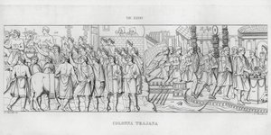 De Zuil van Trajanus (gravure)