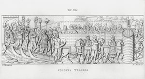 La Colonna Trajana, Trajanus