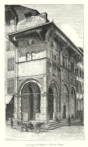 La Loggia del Bigallo, Nicolas Pisano door Italian School