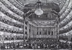 La Scala, Milaan door Italian School