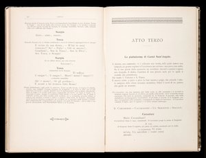Libretto della Tosca door Giacomo Puccini, Edition Ricordi, Italië door Italian School
