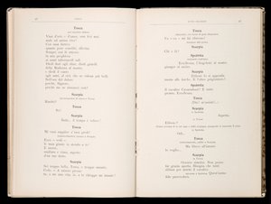 Libretto della Tosca door Giacomo Puccini, Edition Ricordi, Italië door Italian School