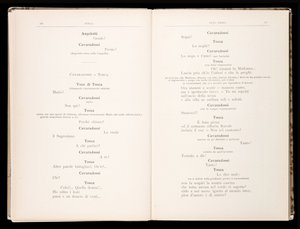 Libretto della Tosca door Giacomo Puccini, Edition Ricordi, Italië door Italian School