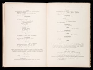 Libretto della Tosca door Giacomo Puccini, Edition Ricordi, Italië door Italian School