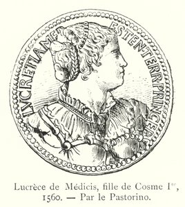 Lucrece de Medicis, dochter van Cosme I