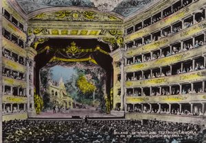 Milaan, interieur, Theatro Alla Scala (foto) door Italian School