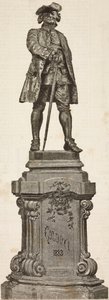 Monument voor Carlo Goldoni (1707-1793) door Antonio dal Zotto, onthuld op 20 december door Italian School