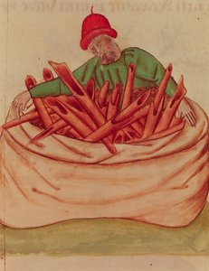 Ms Lat 993 L.9.28 Fol.36v Kaneelhandelaar, uit 