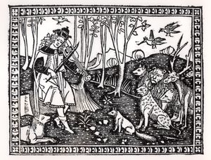 Orpheus speelt voor de dieren, 1500