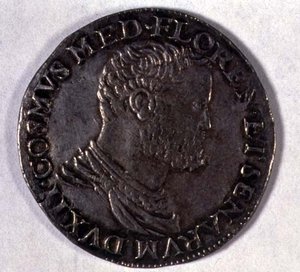 Portretmedaille van Cosimo I de