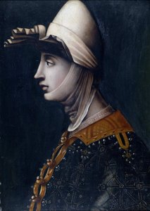 Portret van Gravin Mathilde van Toscane (1046-1115) door Italian School
