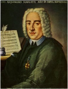Portret van Alessandro Scarlatti