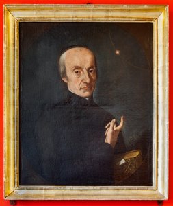 Portret van astronoom Giuseppe Piazzi