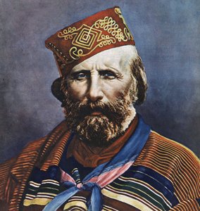 Portret van Giuseppe Garibaldi (1807-1882), Italiaanse politicus