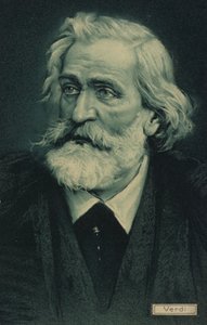 Portret van Giuseppe Verdi