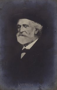 Portret van Giuseppe Verdi door Italian School