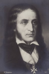 Portret van Niccolò Paganini