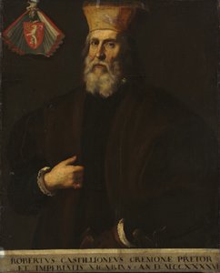 Portret van Roberto Castiglione door Italian School