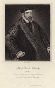 Portret van Sir Nicholas Bacon