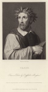 Portret van Torquato Tasso door Italian School