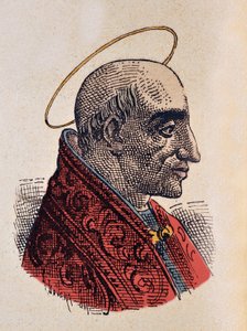 Portret van Paus Marcellinus (296-304) door Italian School