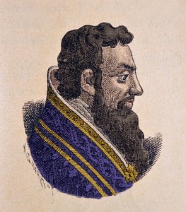 Portret van paus Marinus II (942-946) door Italian School
