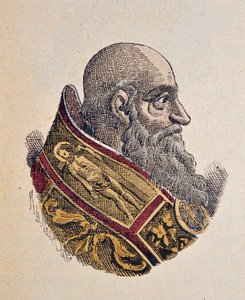 Portret van paus Paulus III (Alessandro Farnese) (1534-1549), 1898 door Italian School