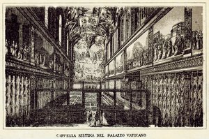 Rome: Cappella Sistina in het Vaticaan