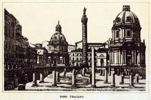 Rome: Foro Trajano door Italian School