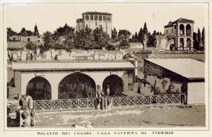 Rome: Paleis van de Caesars, ouderlijk huis van Tiberius