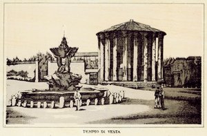 Rome: Tempel van Vesta