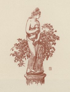 Rome, Capitool Venus (litho) door Italian School