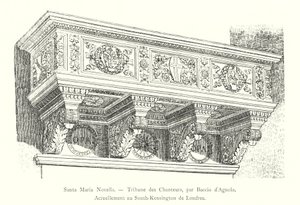Santa Maria Novella, Tribune van de Zangers, door Baccio d