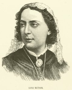 Sara Nathan (gravure) door Italian School