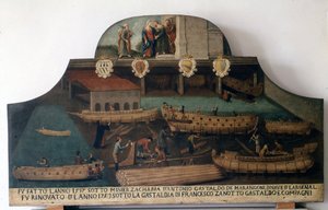 Scheepsbouw: boten gebouwd in 1517 en gerenoveerd in 1753