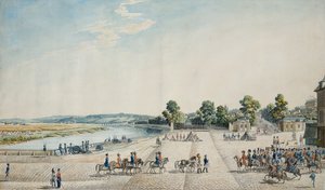 Ondertekening van de capitulatie van Parijs in het Château de Saint-Cloud, 3 juli 1815