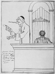 Zanger en Organist door Italian School