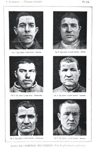 Specimen van criminelen, uit L